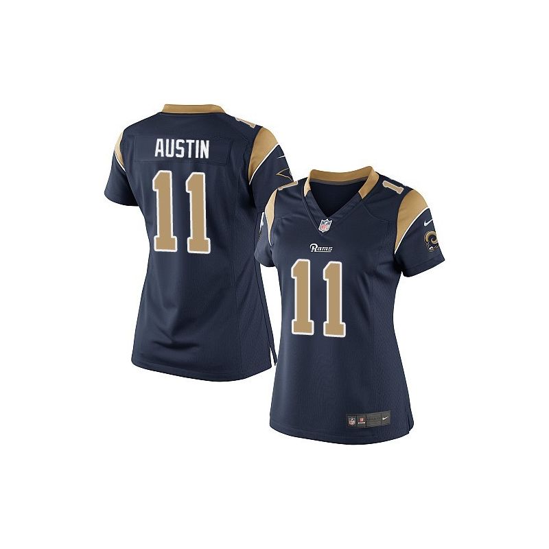 Cheap Tavon Austin Rams Women Jersey From China Blue Game #11