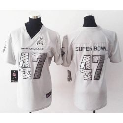 Cheap #47 Super Bowl Women Jersey From China