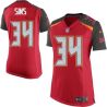 Cheap Charles Sims Buccaneers Women Jersey From China Red Game #34