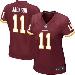 Cheap DeSean Jackson Redskins Women Jersey From China Red Game #11
