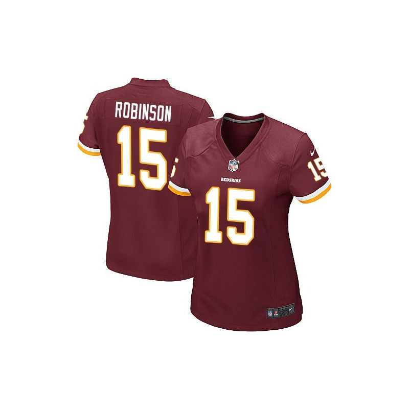Cheap Aldrick Robinson Redskins Women Jersey From China Red Game #15