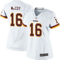Cheap Colt McCoy Redskins Women Jersey From China White Game #16