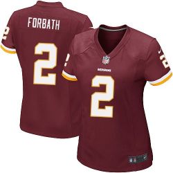 Cheap Kai Forbath Redskins Women Jersey From China Red Game #2