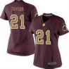 Cheap Sean Taylor Redskins Women Jersey From China Red-gold-number Game #21