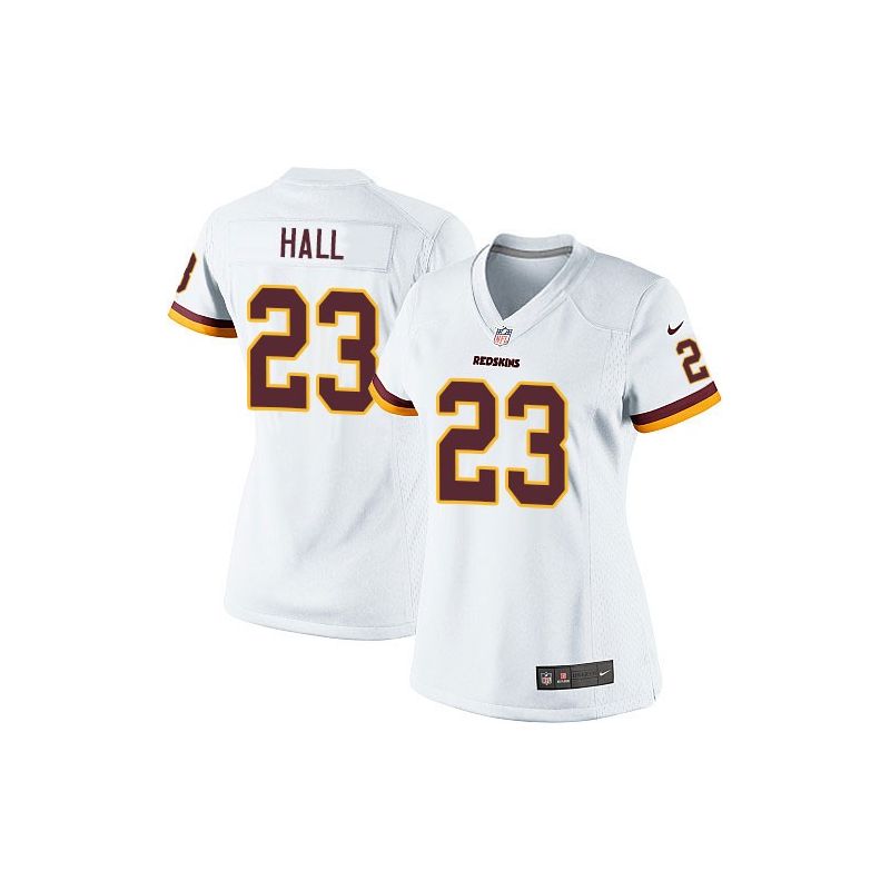Cheap DeAngelo Hall Redskins Women Jersey From China White Game #23