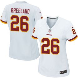Cheap Bashaud Breeland Redskins Women Jersey From China White Game #26