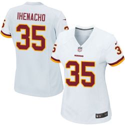 Cheap Duke Ihenacho Redskins Women Jersey From China White Game #35