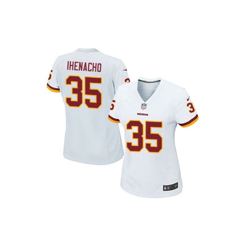 Cheap Duke Ihenacho Redskins Women Jersey From China White Game #35