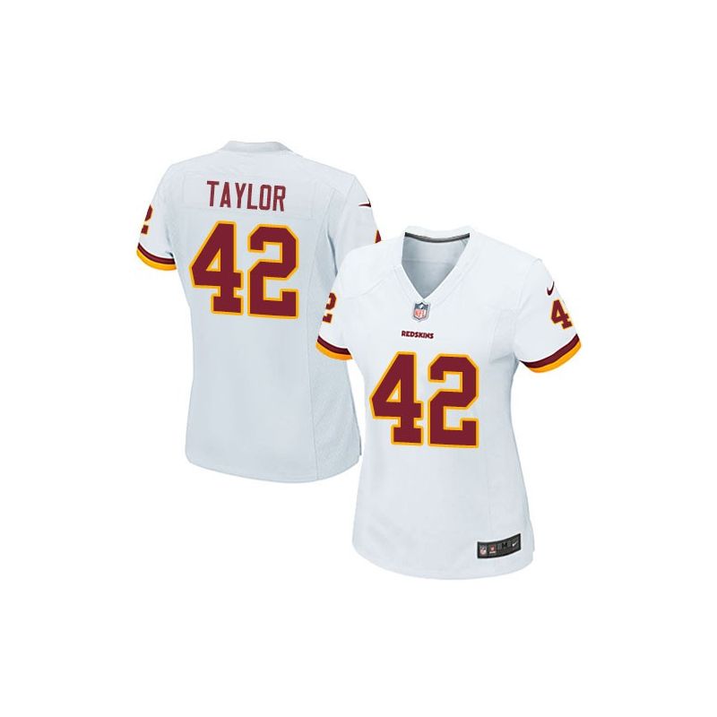 Cheap Charley Taylor Redskins Women Jersey From China White Game #42