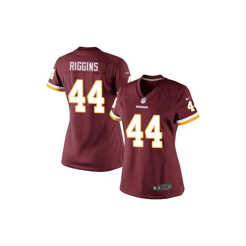 Cheap John Riggins Redskins Women Jersey From China Red Game #44