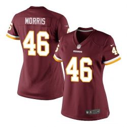 Cheap Alfred Morris Redskins Women Jersey From China Red Game #46