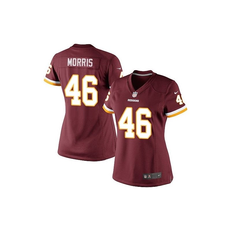 Cheap Alfred Morris Redskins Women Jersey From China Red Game #46