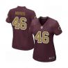 Cheap Alfred Morris Redskins Women Jersey From China Red-gold-number Game #46