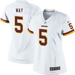 Cheap Tress Way Redskins Women Jersey From China White Game #5