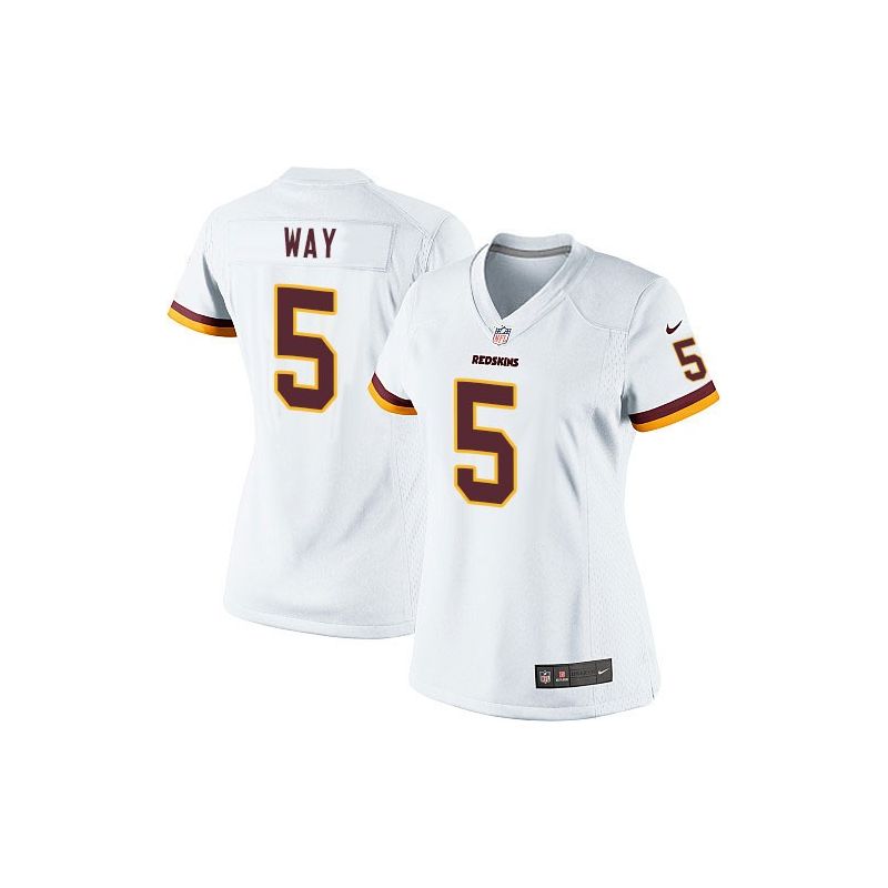Cheap Tress Way Redskins Women Jersey From China White Game #5