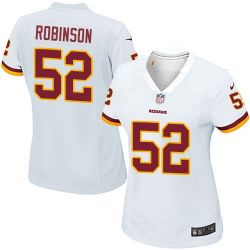Cheap Keenan Robinson Redskins Women Jersey From China White Game #52