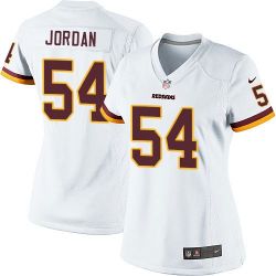 Cheap Akeem Jordan Redskins Women Jersey From China White Game #54