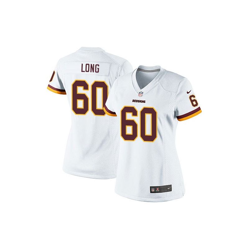 Cheap Spencer Long Redskins Women Jersey From China White Game #60