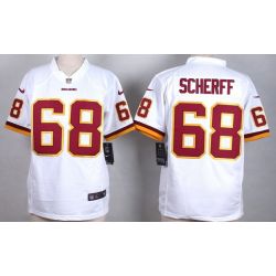 Cheap Brandon Scherff Redskins Women Jersey From China White Game #68