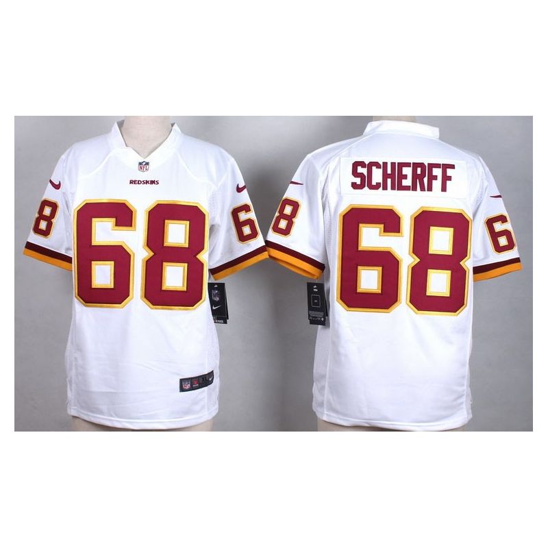 Cheap Brandon Scherff Redskins Women Jersey From China White Game #68