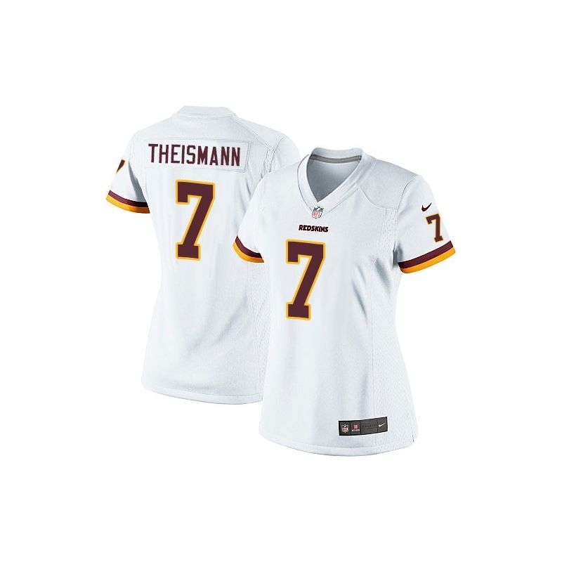 Cheap Joe Theismann Redskins Women Jersey From China White Game #7