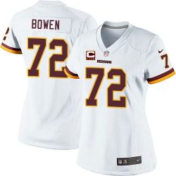 Cheap Stephen Bowen Redskins Women Jersey From China White Game #72