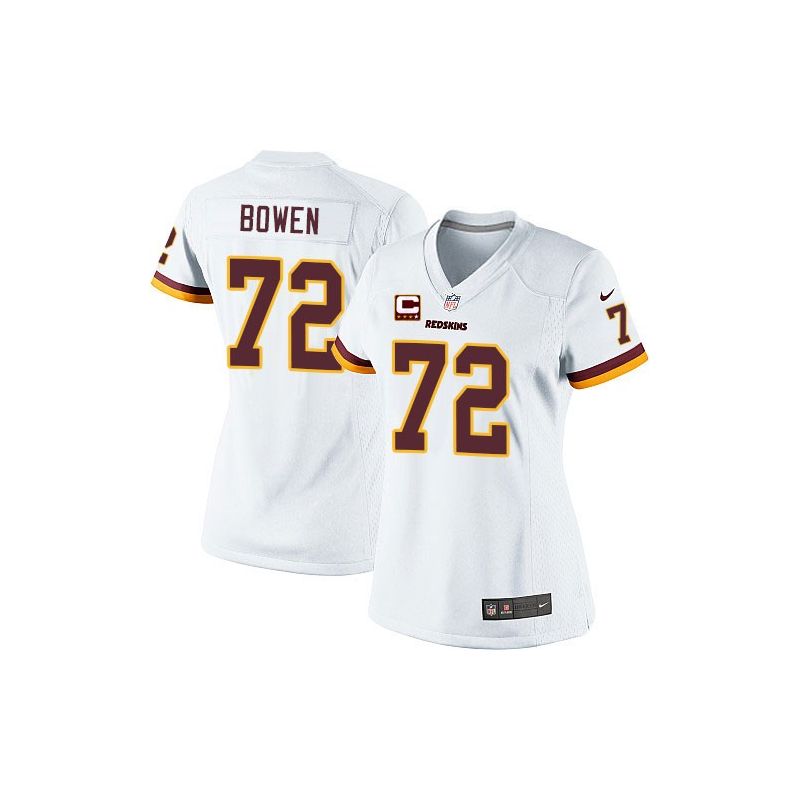 Cheap Stephen Bowen Redskins Women Jersey From China White Game #72
