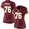 Cheap Morgan Moses Redskins Women Jersey From China Red Game #76