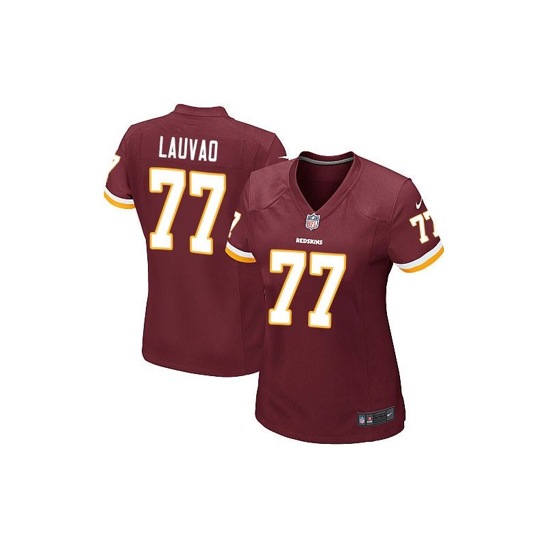 Cheap Shawn Lauvao Redskins Women Jersey From China Red Game #77