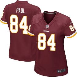 Cheap Niles Paul Redskins Women Jersey From China Red Game #84