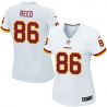 Cheap Jordan Reed Redskins Women Jersey From China White Game #86