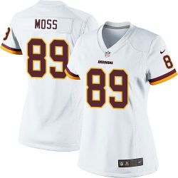 Cheap Santana Moss Redskins Women Jersey From China White Game #89