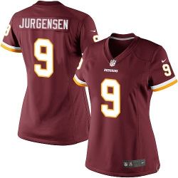 Cheap Sonny Jurgensen Redskins Women Jersey From China Red Game #9