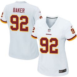 Cheap Chris Baker Redskins Women Jersey From China White Game #92