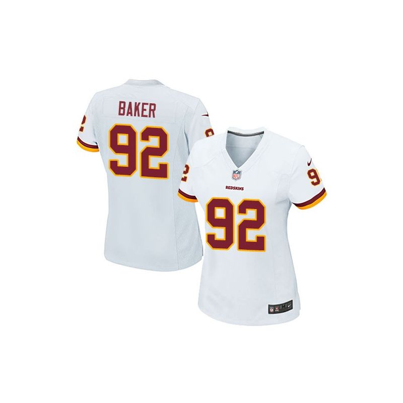 Cheap Chris Baker Redskins Women Jersey From China White Game #92