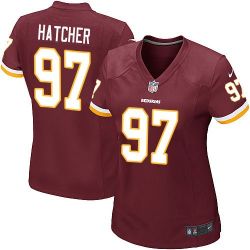 Cheap Jason Hatcher Redskins Women Jersey From China Red Game #97