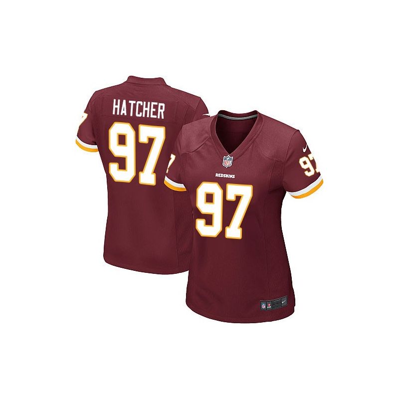 Cheap Jason Hatcher Redskins Women Jersey From China Red Game #97