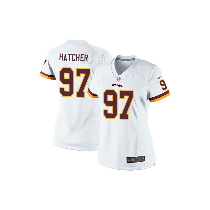 Cheap Jason Hatcher Redskins Women Jersey From China White Game #97