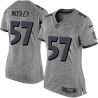 Cheap CJ Mosley Ravens Women Jersey From China Gridiron Gray #57