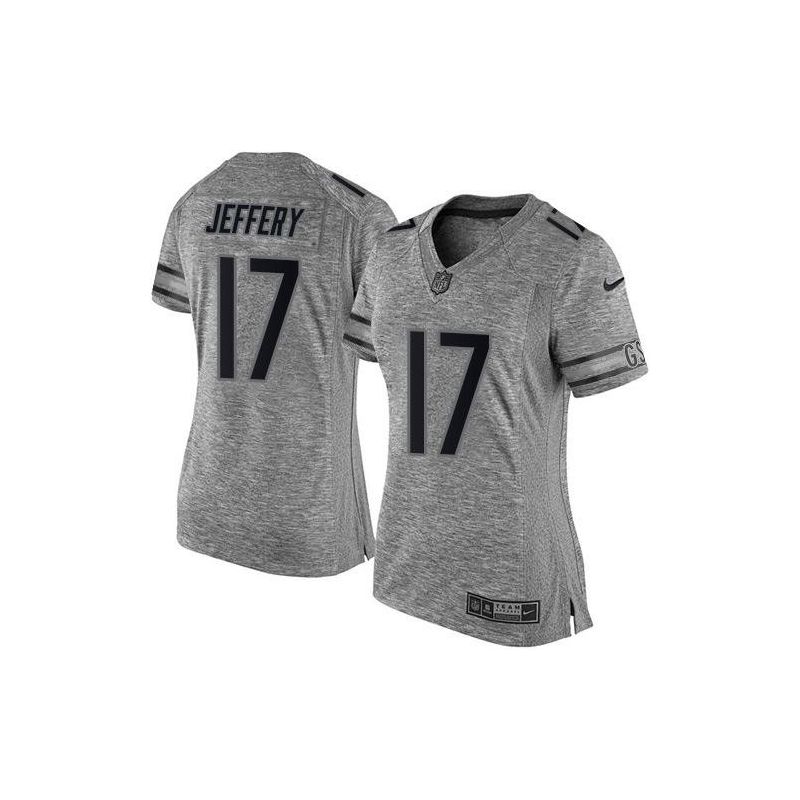 Cheap Alshon Jeffery Bears Women Jersey From China Gridiron Gray #7