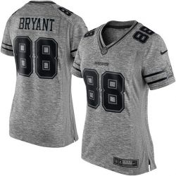 Cheap Dez Bryant Cowboys Women Jersey From China Gridiron Gray #88