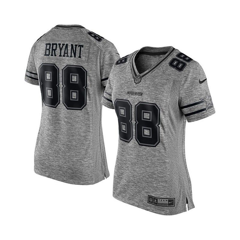 Cheap Dez Bryant Cowboys Women Jersey From China Gridiron Gray #88