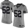 Cheap Clay Matthews Packers Women Jersey From China Gridiron Gray #52