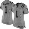 Cheap Pat Mcafee Colts Women Jersey From China Gridiron Gray #