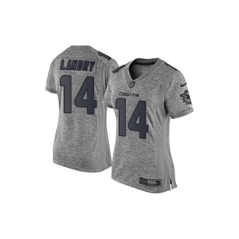 Cheap Jarvis Landry Dolphins Women Jersey From China Gridiron Gray #4