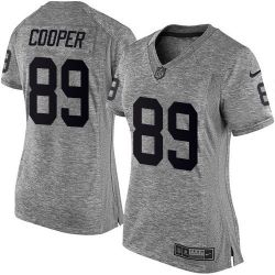 Cheap Amari Cooper Raiders Women Jersey From China Gridiron Gray #89