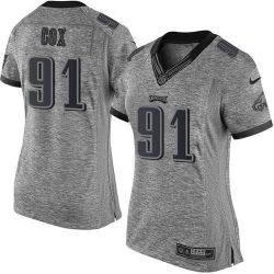 Cheap Fletcher Cox Eagles Women Jersey From China Gridiron Gray #9