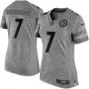Cheap Ben Roethlisberger Steelers Women Jersey From China Gridiron Gray #7