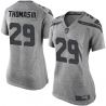 Cheap Earl Thomas III Seahawks Women Jersey From China Gridiron Gray #29