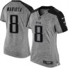 Cheap Marcus Mariota Titans Women Jersey From China Gridiron Gray #8